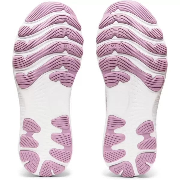 imageASICS Womens GelNimbus 24 Running ShoesBarely RoseWhite