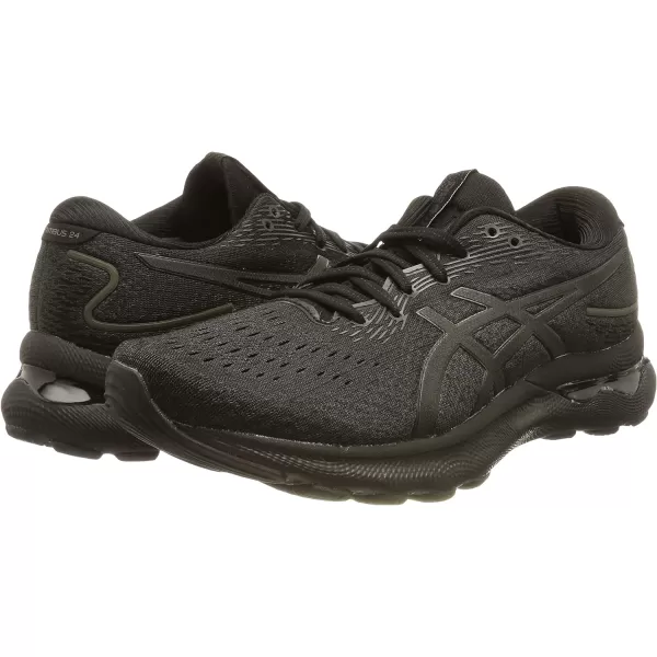 imageASICS Womens GelNimbus 24 Running ShoesBlack