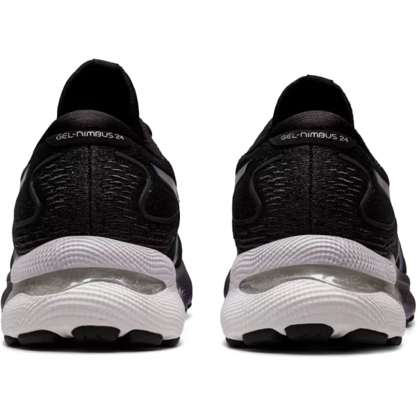 imageASICS Womens GelNimbus 24 Running ShoesBlackBlack