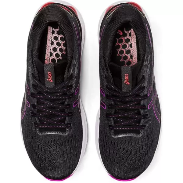 imageASICS Womens GelNimbus 24 Running ShoesBlackOrchid