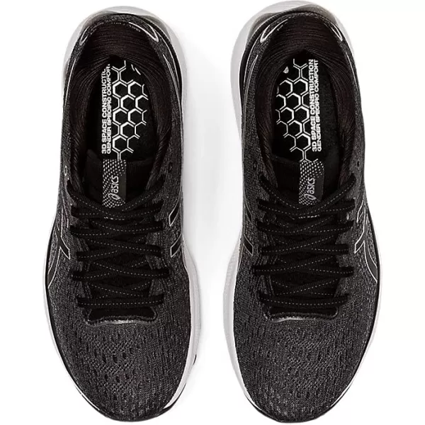 imageASICS Womens GelNimbus 24 Running ShoesBlackPure Silver