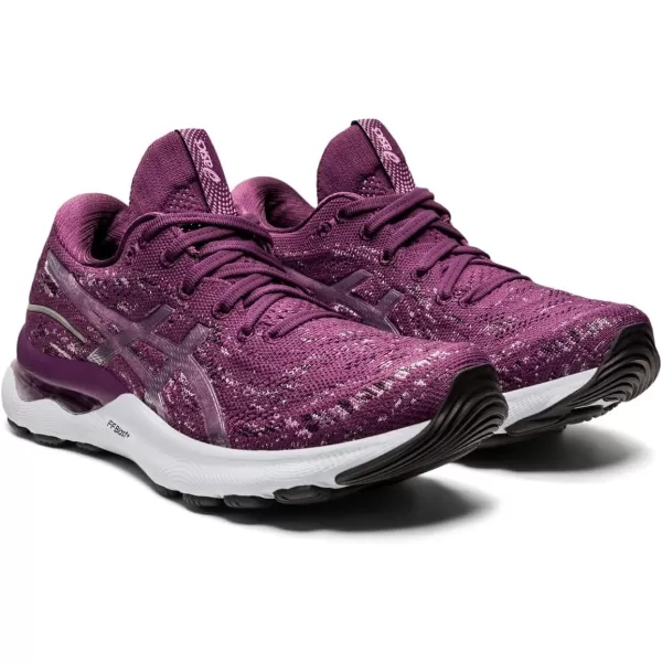 imageASICS Womens GelNimbus 24 Running ShoesDeep PlumRosequartz