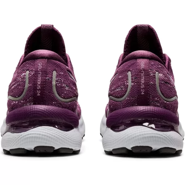 imageASICS Womens GelNimbus 24 Running ShoesDeep PlumRosequartz
