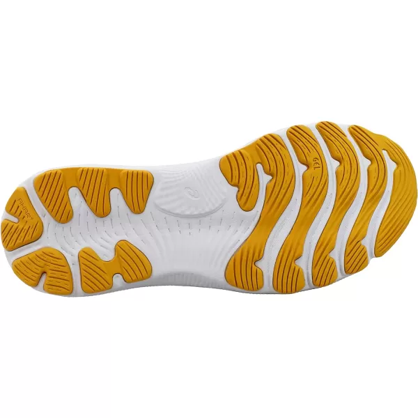 imageASICS Womens GelNimbus 24 Running ShoesMidnight BlueTiger Yellow