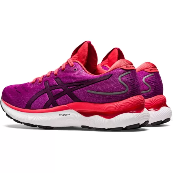 imageASICS Womens GelNimbus 24 Running ShoesOrchidBlack