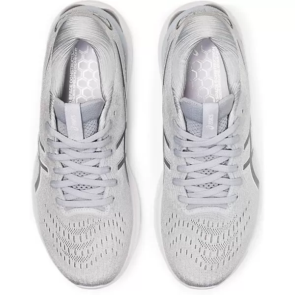 imageASICS Womens GelNimbus 24 Running ShoesPiedmont GreyWhite