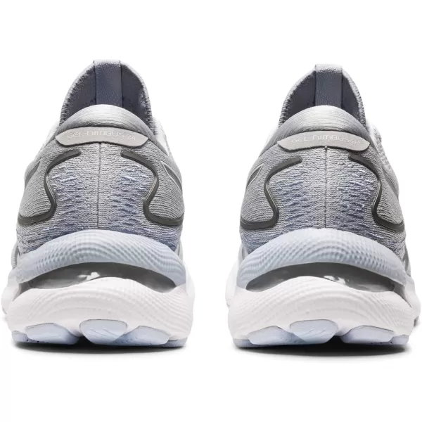 imageASICS Womens GelNimbus 24 Running ShoesPiedmont GreyWhite