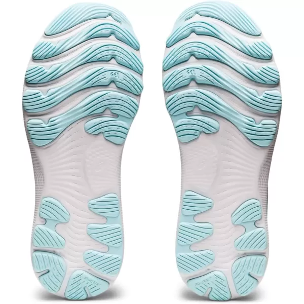 imageASICS Womens GelNimbus 24 Running ShoesSageClear Blue