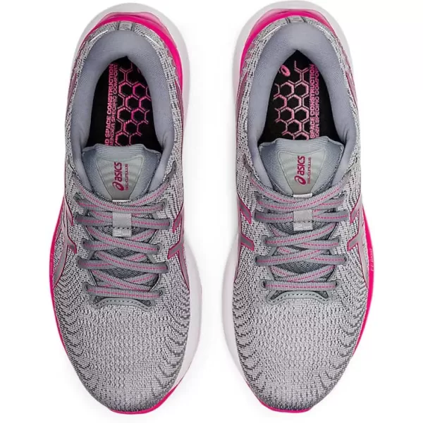 imageASICS Womens GelNimbus 24 Running ShoesSheet RockPink Glo