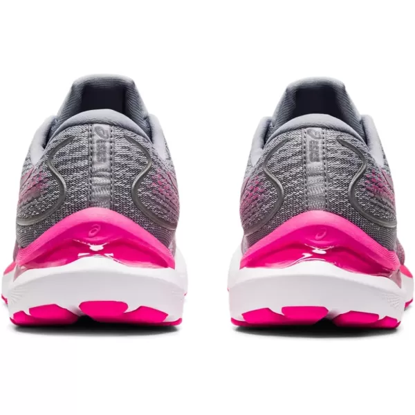imageASICS Womens GelNimbus 24 Running ShoesSheet RockPink Glo