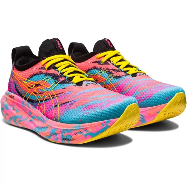 imageASICS Womens GelNimbus 25 Running ShoesAquariumVibrant Yellow