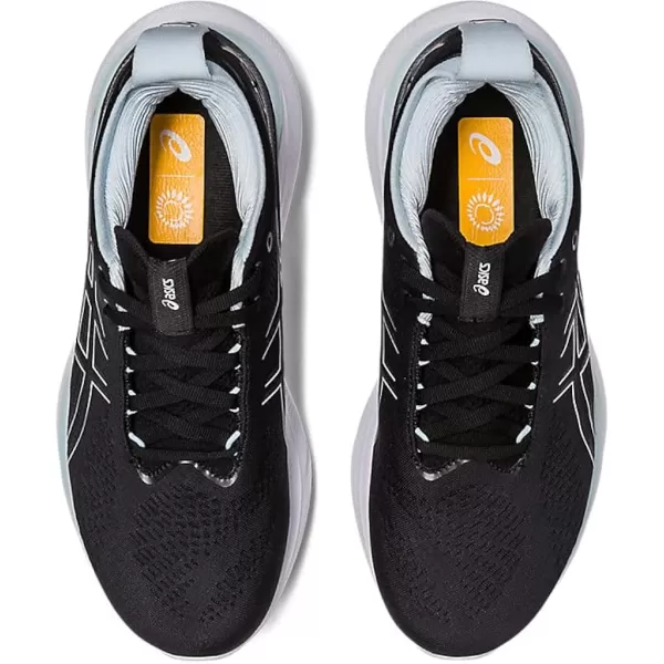 imageASICS Womens GelNimbus 25 Running ShoesBlackReborn Blue