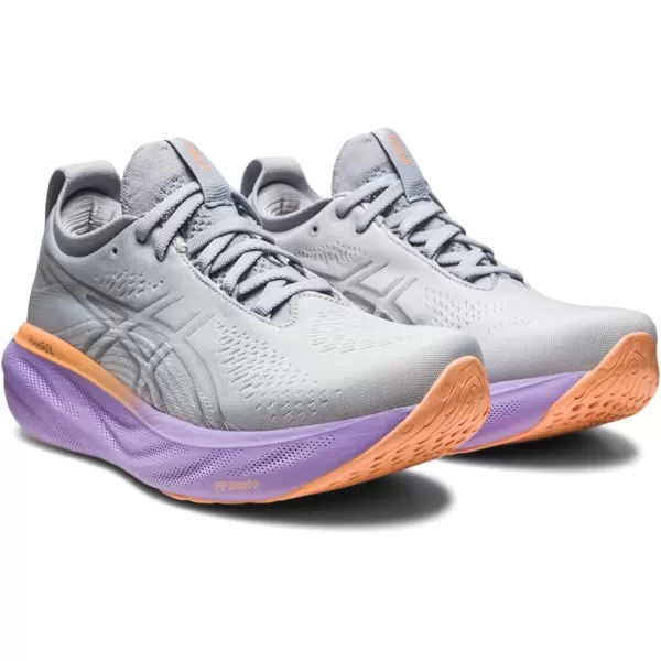 imageASICS Womens GelNimbus 25 Running ShoesPiedmont GreyPure Silver