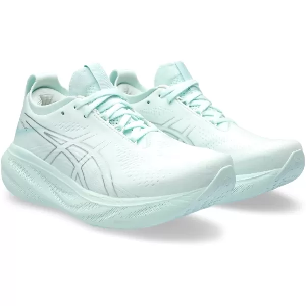 imageASICS Womens GelNimbus 25 Running ShoesSoothing SeaPure Silver