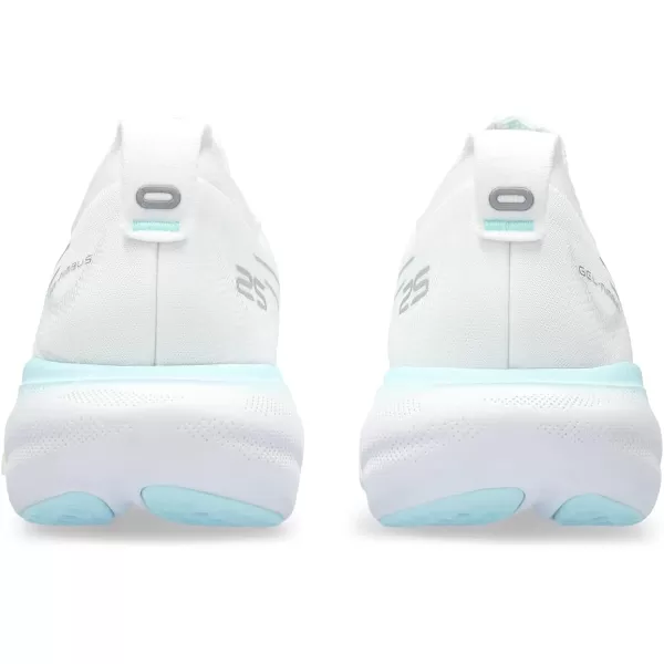 imageASICS Womens GelNimbus 25 Running ShoesWhitePure Silver