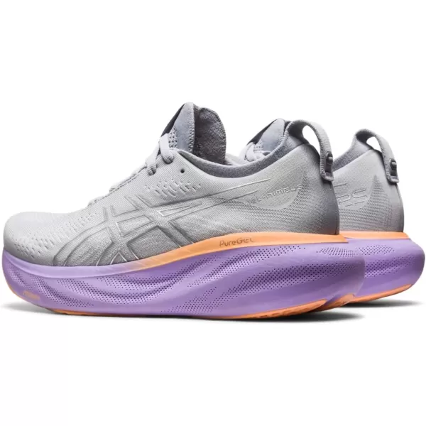 imageASICS Womens GelNimbus 25 RunningPiedmont GreyPure Silver