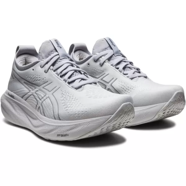 imageASICS Womens GelNimbus 25 RunningPiedmont GreySheet Rock