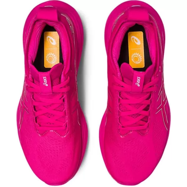 imageASICS Womens GelNimbus 25 RunningPink RavePure Silver