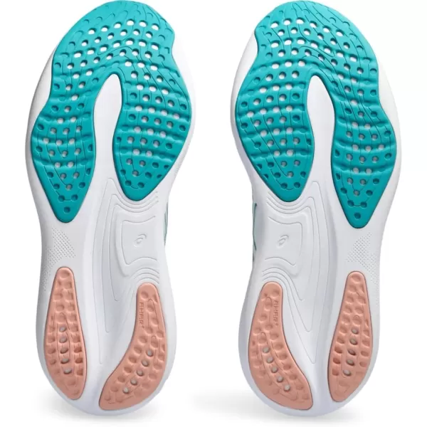 imageASICS Womens GelNimbus 25 RunningWhiteLapis