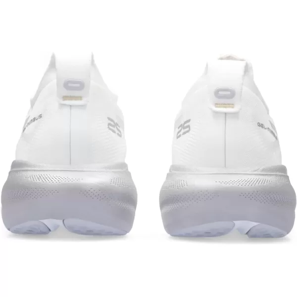 imageASICS Womens GelNimbus 25 RunningWhiteRose Dust