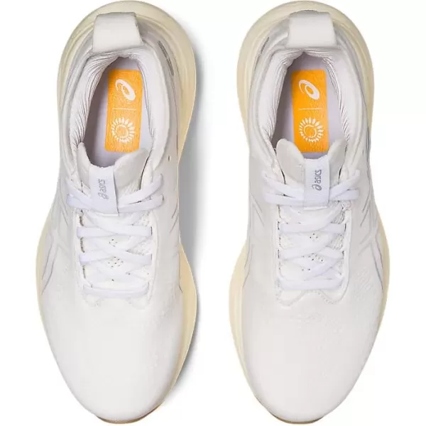 imageASICS Womens GelNimbus 25 RunningWhiteWhite