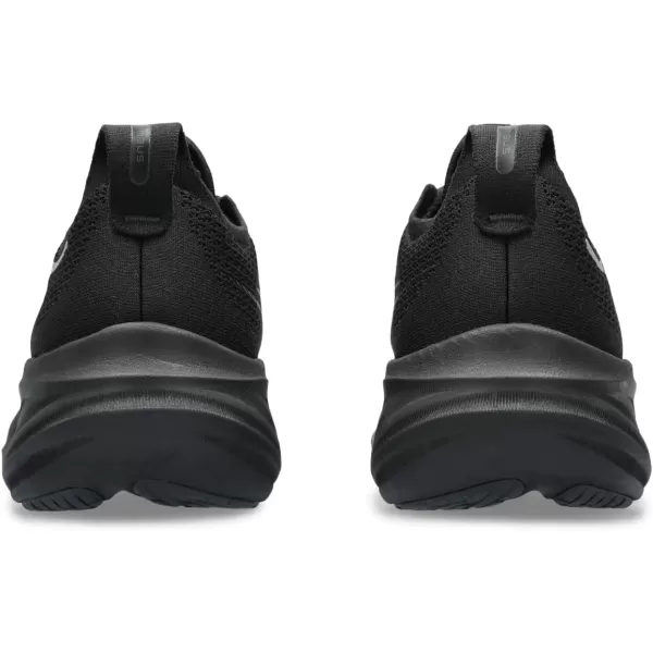 imageASICS Womens GelNimbus 26 Running ShoeBlackBlack