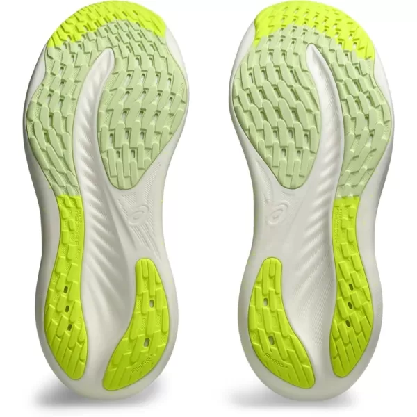 imageASICS Womens GelNimbus 26 Running ShoeLight CeladonSafety Yellow