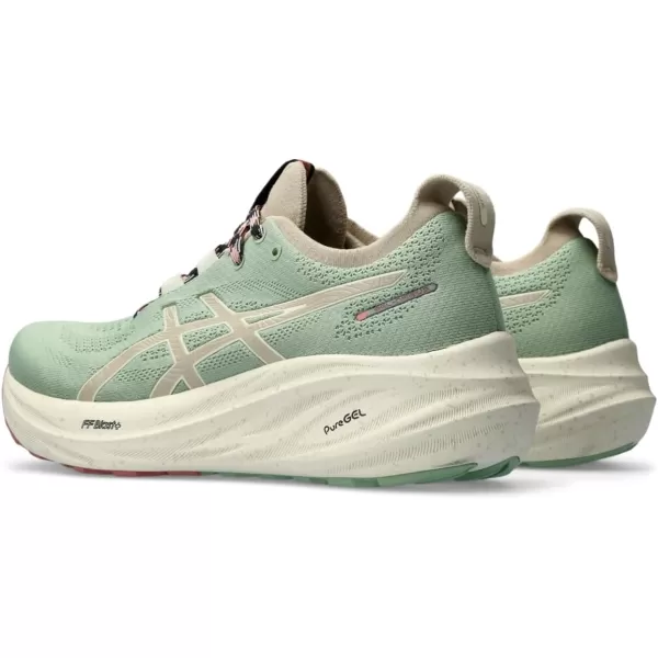 imageASICS Womens GelNimbus 26 Running ShoeNature BathingRose Rougue