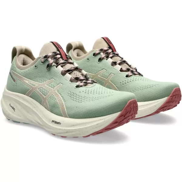 imageASICS Womens GelNimbus 26 Running ShoeNature BathingRose Rougue