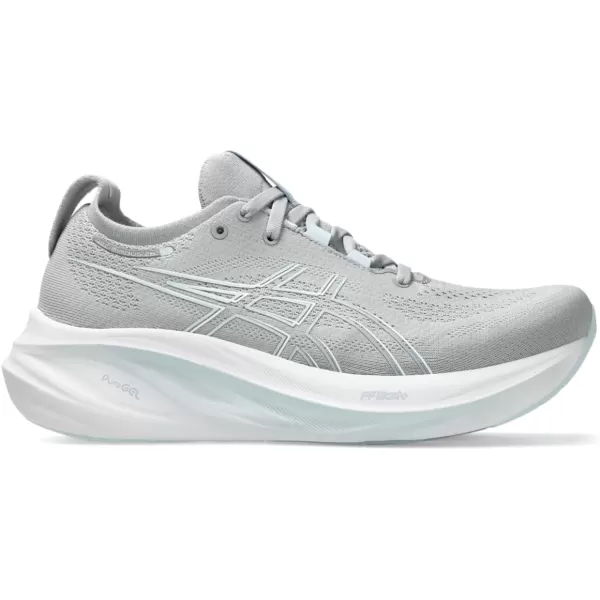 imageASICS Womens GelNimbus 26 Running ShoePiedmont GreyGrey Blue