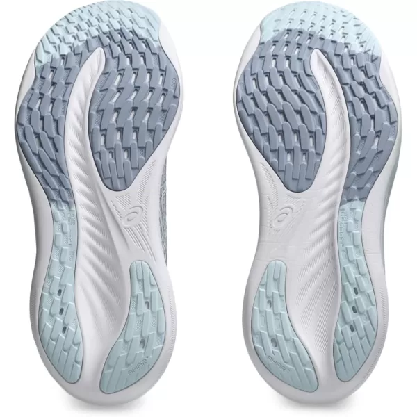 imageASICS Womens GelNimbus 26 Running ShoePiedmont GreyGrey Blue