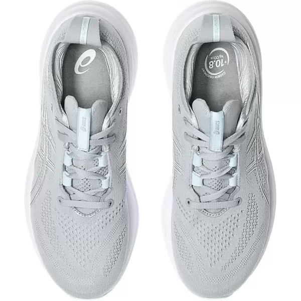 imageASICS Womens GelNimbus 26 Running ShoePiedmont GreyGrey Blue