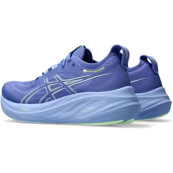 imageASICS Womens GelNimbus 26 Running ShoeSapphireLight Blue