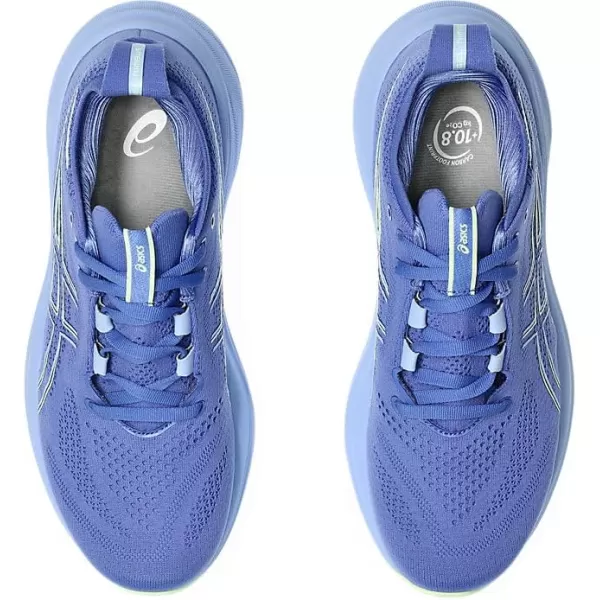 imageASICS Womens GelNimbus 26 Running ShoeSapphireLight Blue