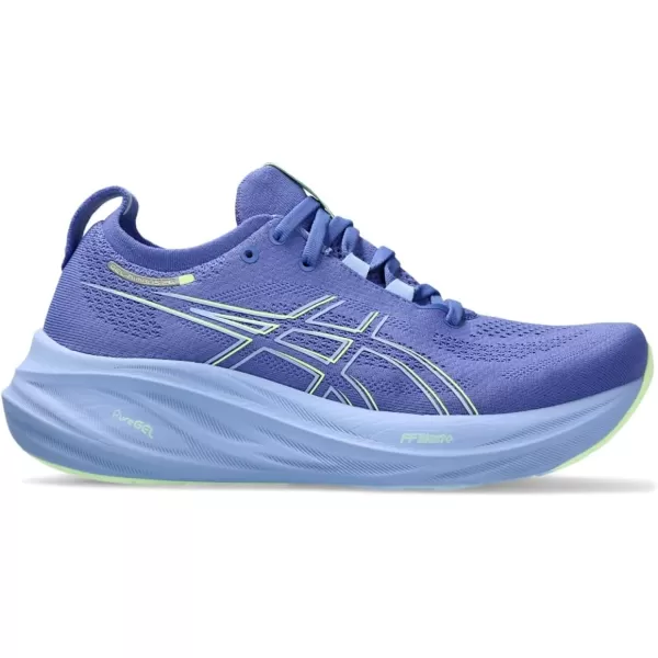 imageASICS Womens GelNimbus 26 Running ShoeSapphireLight Blue