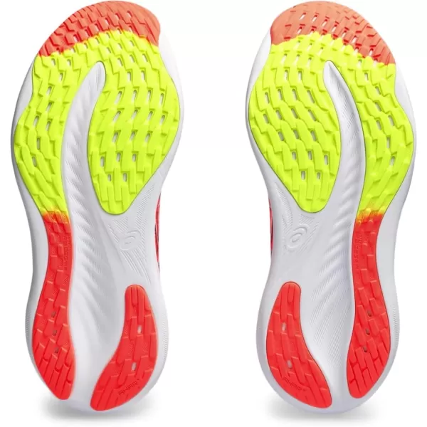 imageASICS Womens GelNimbus 26 Running ShoeSunrise RedPure Silver