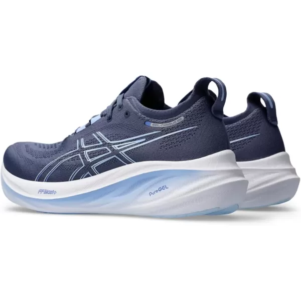 imageASICS Womens GelNimbus 26 Running ShoeThunder BlueSapphire