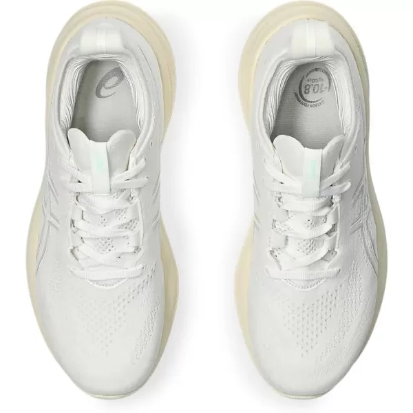 imageASICS Womens GelNimbus 26 Running ShoeWhiteWhite