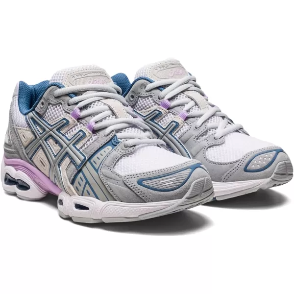 imageASICS Womens GelNimbus 9 Sportstyle ShoesWhiteMid Grey