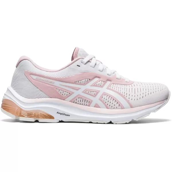imageASICS Womens GelPulse 12 Running ShoesWhiteGinger Peach