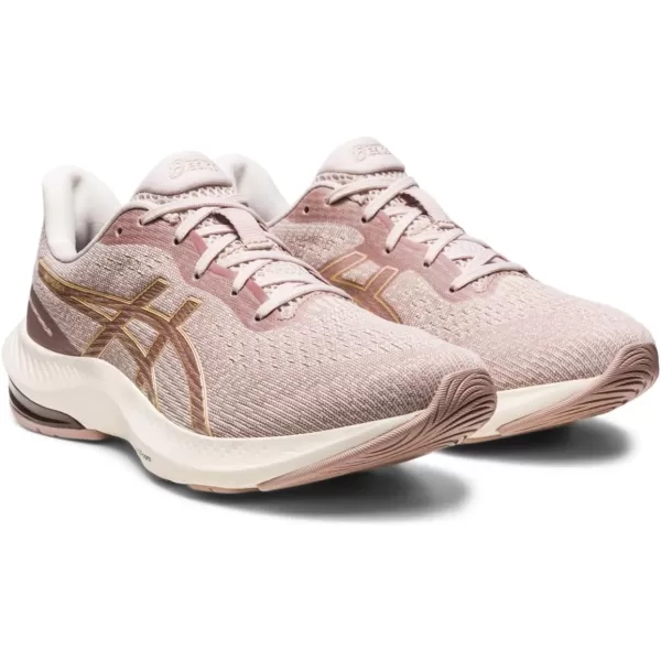 imageASICS Womens GelPulse 14 Running ShoesMineral BeigeChampagne