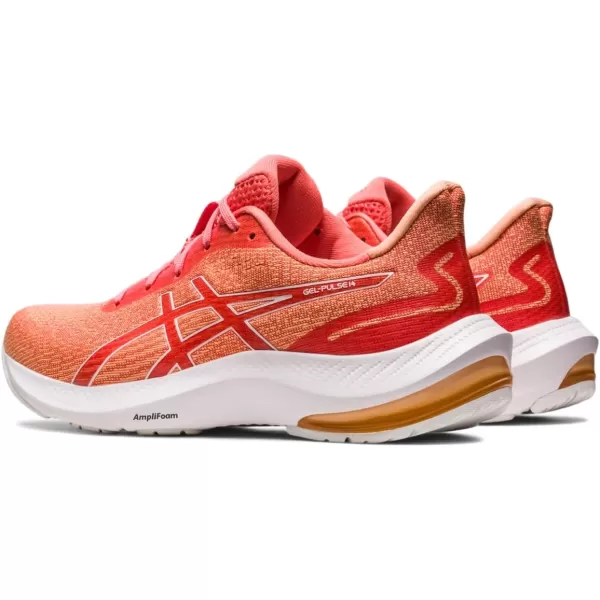 imageASICS Womens GelPulse 14 Running ShoesSummer DuneWhite