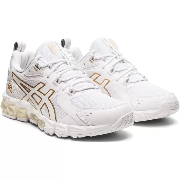 imageASICS Womens GelQuantum 180 ShoesWhitePure Gold
