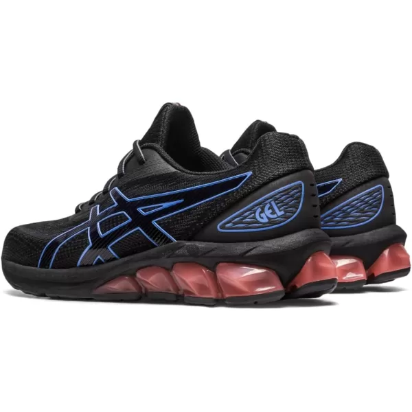 imageASICS Womens GelQuantum 180 VII Sportstyle ShoeBlackPeriwinkle Blue