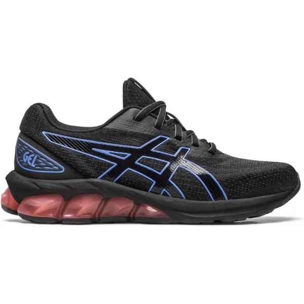 imageASICS Womens GelQuantum 180 VII Sportstyle ShoeBlackPeriwinkle Blue