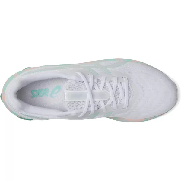 imageASICS Womens GelQuantum 180 VII Sportstyle ShoeWhiteIce Green