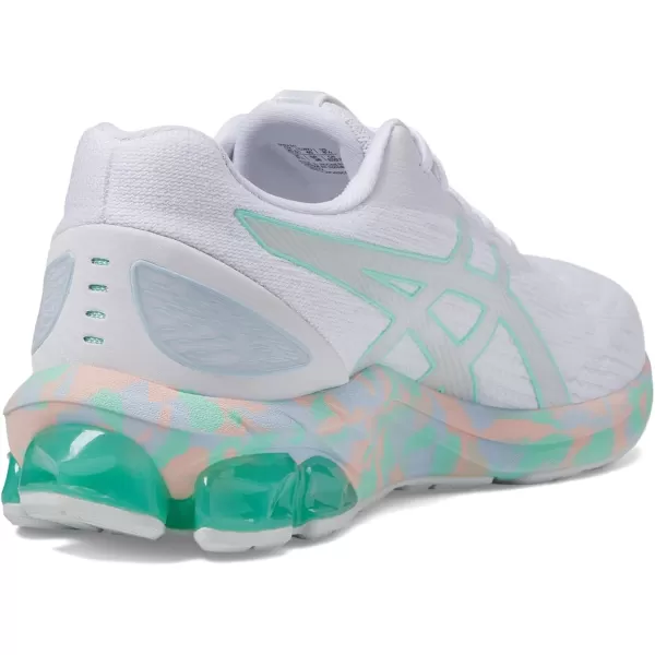 imageASICS Womens GelQuantum 180 VII Sportstyle ShoeWhiteIce Green