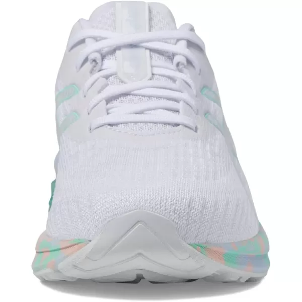 imageASICS Womens GelQuantum 180 VII Sportstyle ShoeWhiteIce Green