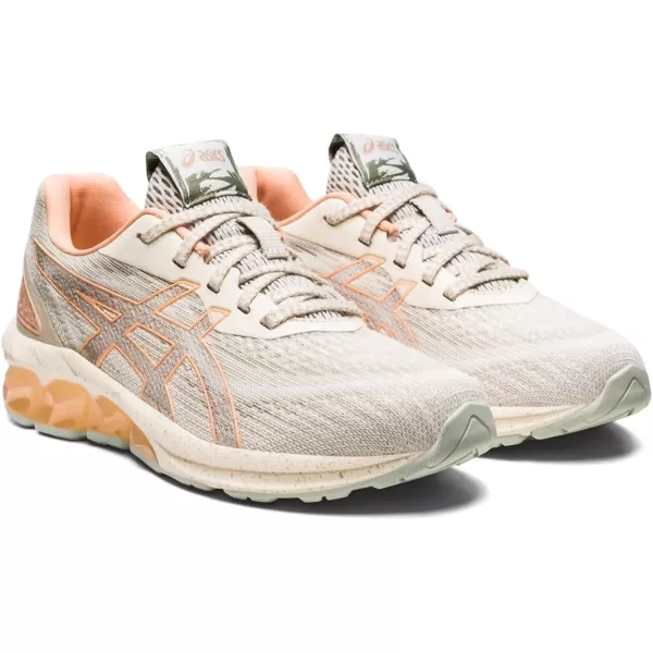 imageASICS Womens GelQuantum 180 VII Sportstyle ShoesSmoke GreyCream