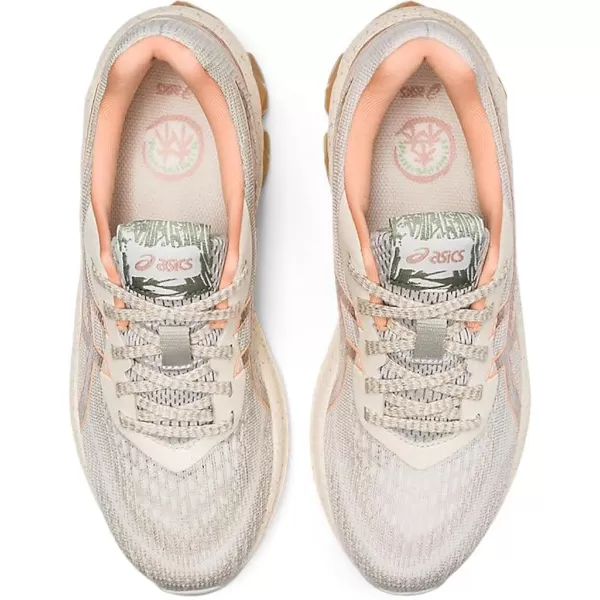 imageASICS Womens GelQuantum 180 VII Sportstyle ShoesSmoke GreyCream